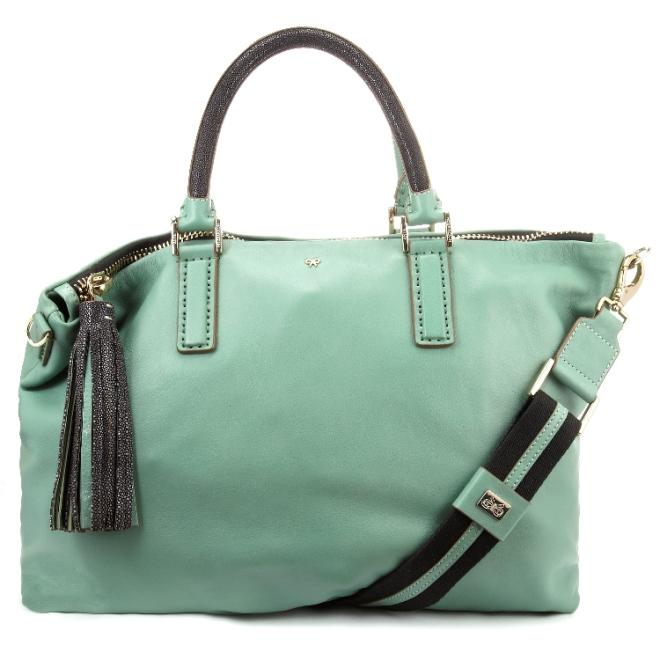 Huxley Tote  celadon black