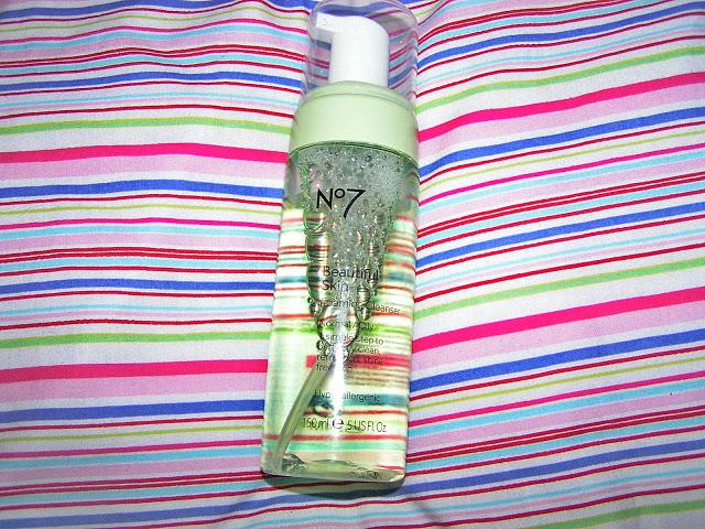 No.7 Beautiful Skin Foaming Cleanser - Review