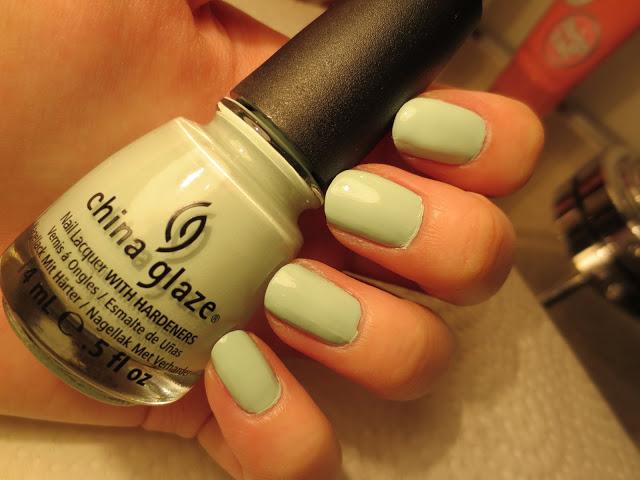 China Glaze Re-Fresh Mint Review