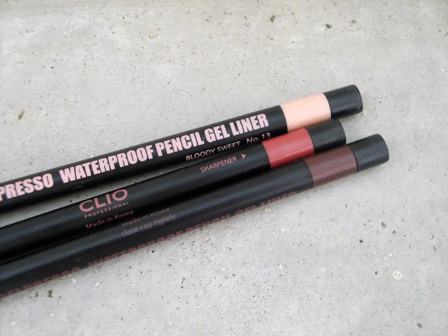 Review: Clio Gelpresso Liners in “Bloody” Colours