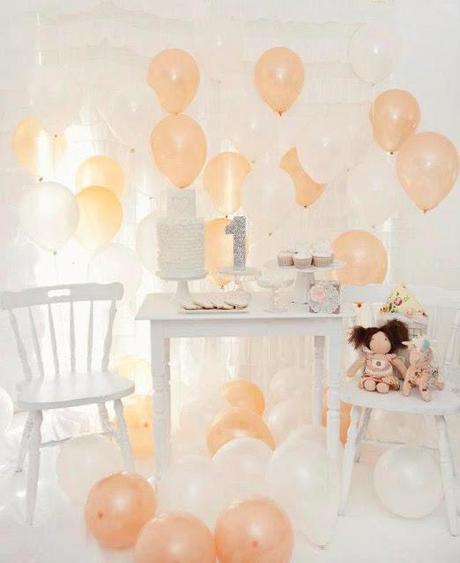 Caliyah's Peach and White 1st Birthday Styled by Candice and All Sweet Treats made by De La Rosa Cupcakes