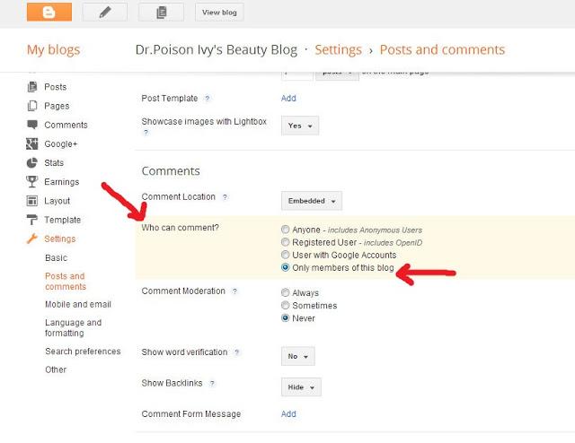 How to reduce SPAM comments on your blog posts