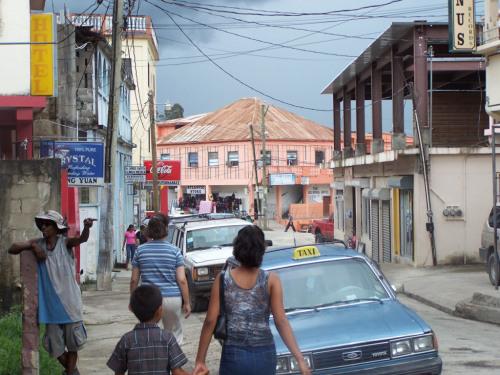 San Ignacio, Belize street scene; Taken 2007