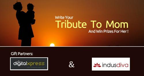 Tribute to Mom...for her...