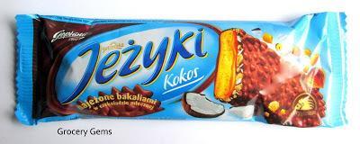 Polish Chocolate Bars: Jezyki Kokos & More!