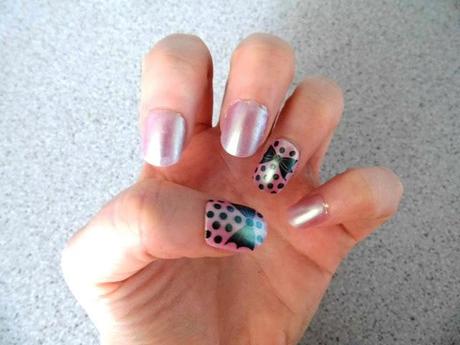 NOTD | Polka dot & Bows | #SheffieldMeetUp