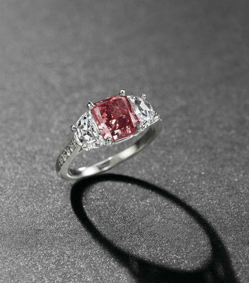 1.92-carat fancy red diamond ring, Christie's Geneva