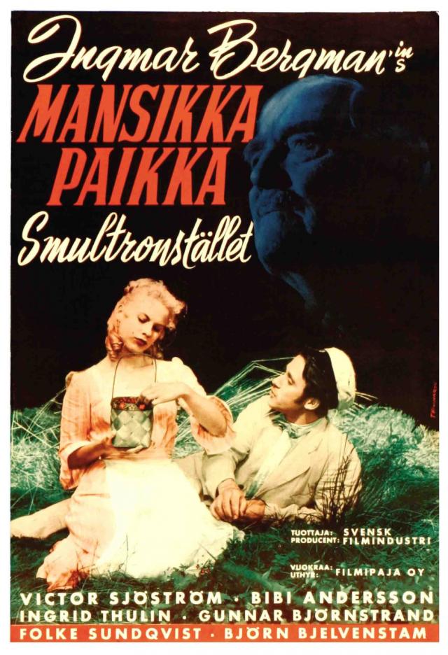 Finnish Poster for Wild Strawberries (Ingmar Bergman, 1957)Finnish Poster for Wild Strawberries (Ingmar Bergman, 1957)