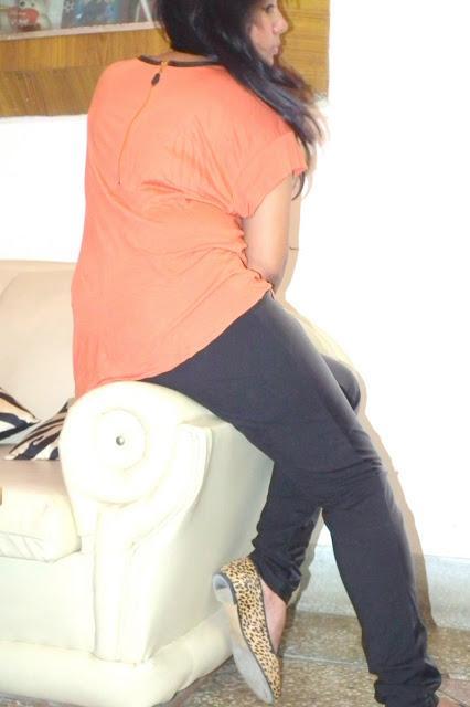 Outfit | Zara Top With Leather Details and Tassel Earrings