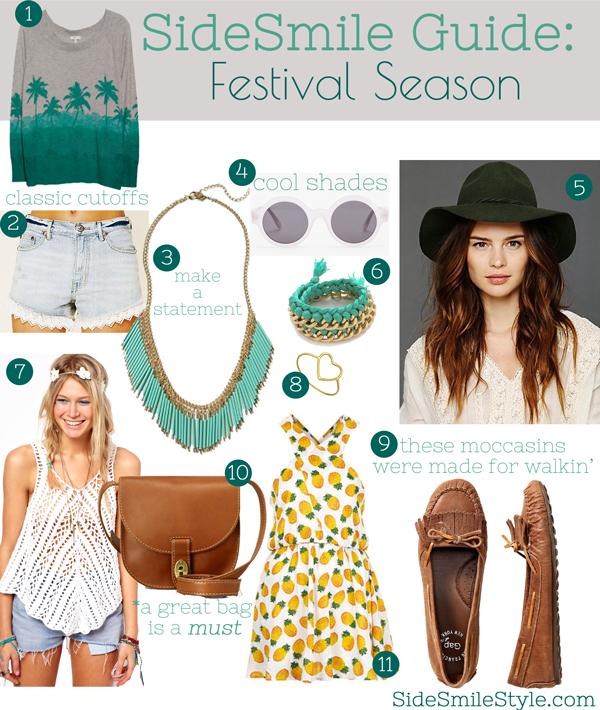 SideSmile Guide: Festival Season