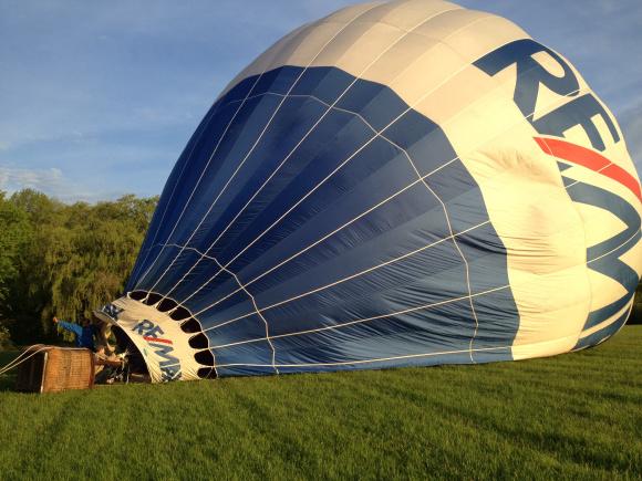 We rode the Remax balloon