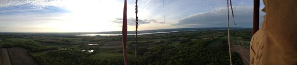 An amazing view from the balloon