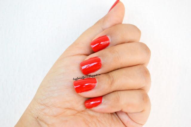♥ ENVY ~ Dangerously Red ~ Nail Polish ~ Swatches ♥