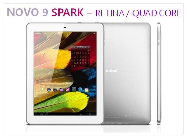 Ainol Electronics NOVO 9 spark 9.7 Inch Android tablet, features and Specification