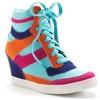 Polyvore: 6 Wedge Sneakers Under $100.00