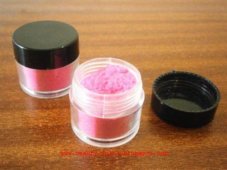 Born Pretty Store's Hot Pink Flocking Powder & Earrings-Review