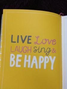 Happy saying from the Happiness Book