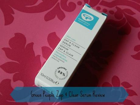 Green People Zap & Clear Serum Review