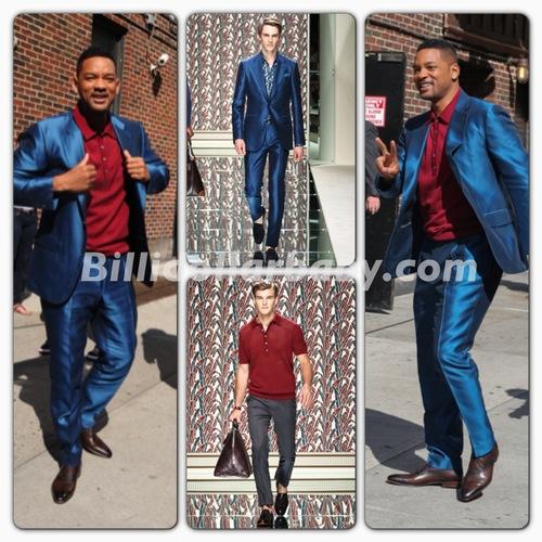 Will Smith arrived at the ‘The David Letterman Show’...