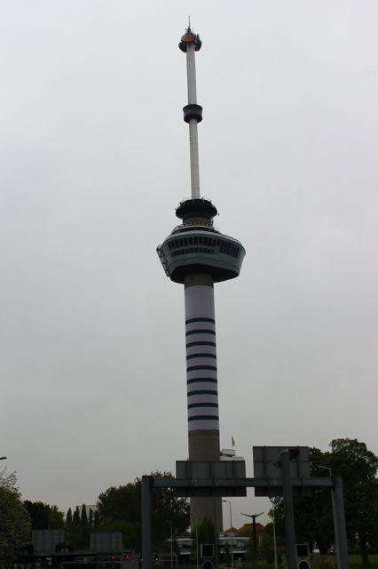 The Euromast, the tallest building in Rotterdam.