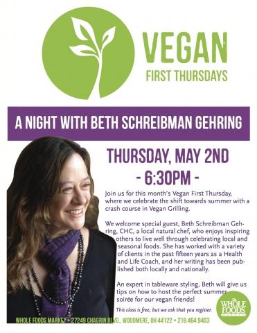 The Witches Kitchen: Vegan First Thursdays  at Whole Foods!