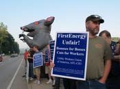 Solidarity Protest Brings Unions, Enviros, Consumers Against Utility Company