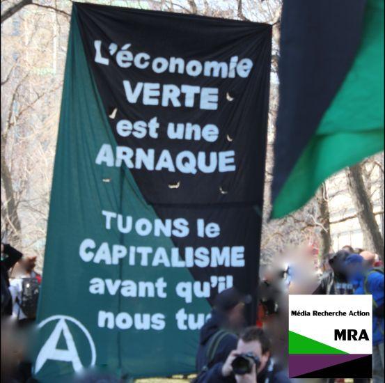 Montreal: Subverting Earth Day – A reportback from the anticapitalist contingent at the “March for the Earth”