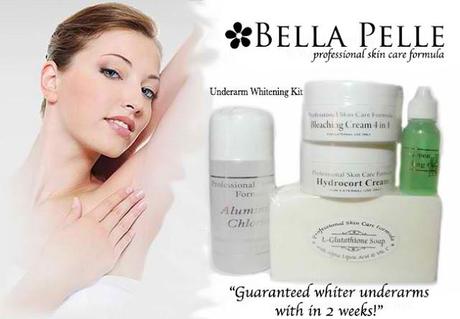 Win a Complete Underarm Whitening Kit from Bella Pelle - International Give-away