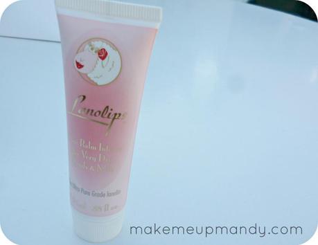 INTENSE HELP FOR VERY DRY HANDS & NAILS (LIKE MINE): LANOLIPS ROSE BALM INTENSE