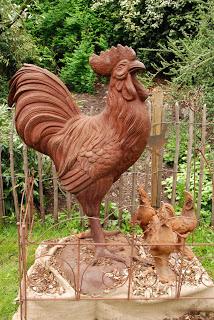 A cock and bull story - Chelsea Flower Show 2013