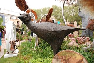 A cock and bull story - Chelsea Flower Show 2013