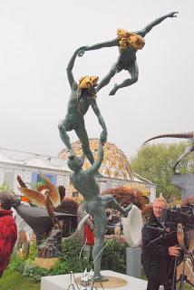 A cock and bull story - Chelsea Flower Show 2013