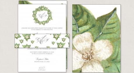 Post image for Wedding Invitation with Dom Loves Mary Calligraphy Font in Ireland Photo Shoot