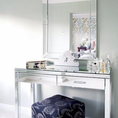 Mirrored Bedroom Vanity