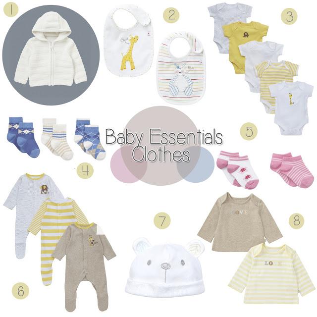 newborn essential clothes