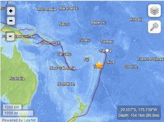 Powerful 8.3 earthquake felt 4,400 miles away