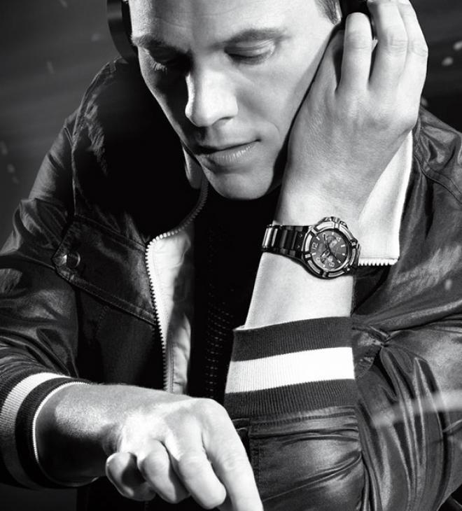 Guess on sale tiesto watch