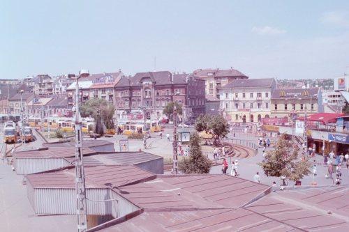 This was called Moscow Square at the time this was taken (late 1990's, I believe), but is now called Kálmán Széll Square.