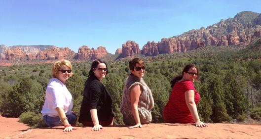 We took a Pink Jeep Tour (which was fantastic) on the Broken Arrow trail and this pic is from Submarine Rock in the Sedona surroundings