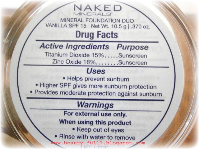 Naked Mineral Products-Review