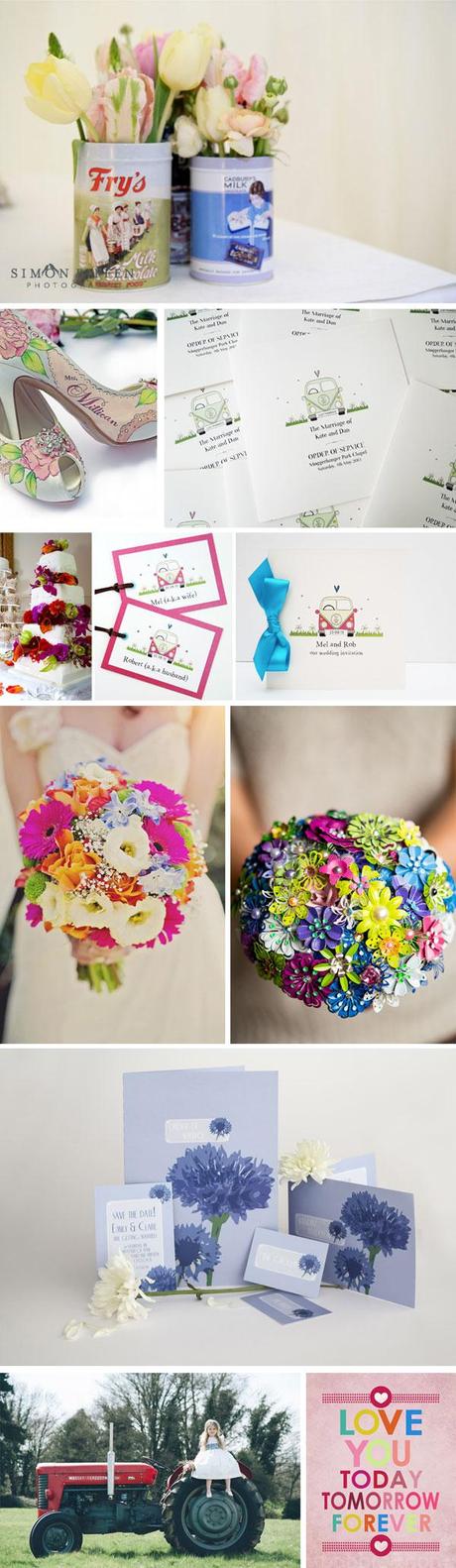 flower power wedding ideas