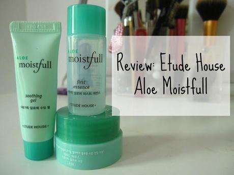 Review: Etude House Aloe Moistfull (essence, soothing creme, soothing gel)