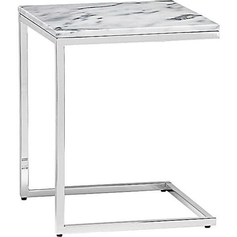 Marble side table.
