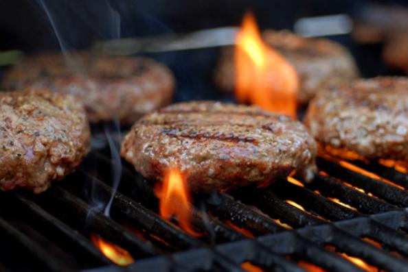 Grill, meet fire. Fire, meet grill. Bacteria? Meet your destruction.