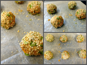 Guest Blogger: Poppy’s Patisserie – Moroccan Harissa and Sesame Quinoa Balls on Griddled Asparagus Salad with a Creamy Harissa Dressing Fotor0523220436