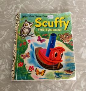 Op Shop Finds Thrift Finds Little Golden Book Scuffy the Tugboat Retro Vintage