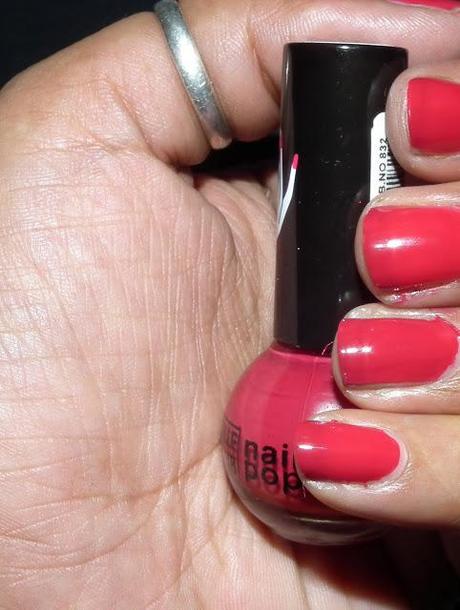 Budget Friendly Nail Paint in Maroon Shade from Indian Brand Elle 18