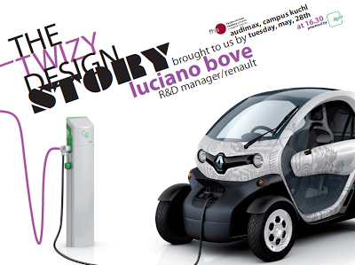 The Twizy Design Story Luciano Bove at FHS Austria