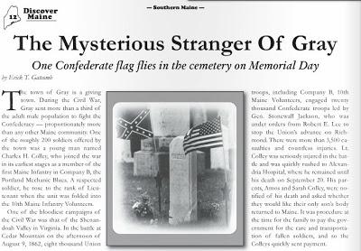 The Stranger of Gray, Maine