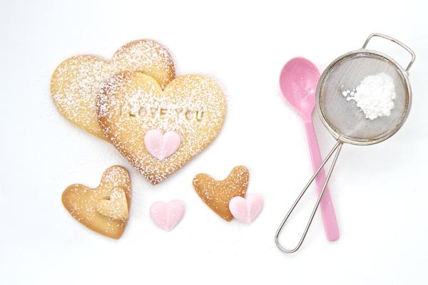 Letterpress cookies